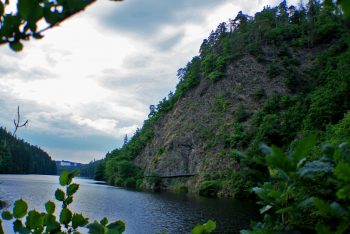 Saale und Kobersfelsen bei Burgk